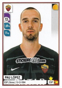 Sticker Pau López - Calciatori 2019-2020 n. 415 - Panini