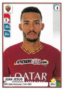 Sticker Juan Jesus - Calciatori 2019-2020 n. 419 - Panini