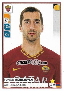 Sticker Henrikh Mkhitaryan - Calciatori 2019-2020 n. 427 - Panini