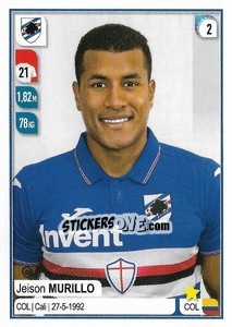 Sticker Jeison Murillo - Calciatori 2019-2020 n. 442 - Panini