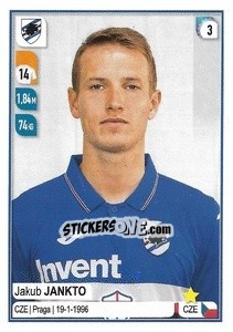 Cromo Jakub Jankto - Calciatori 2019-2020 - Panini