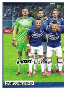 Sticker Sampdoria / Squadra-1 - Calciatori 2019-2020 - Panini