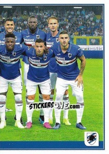 Figurina Sampdoria / Squadra-2 - Calciatori 2019-2020 - Panini