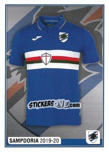Sticker Sampdoria / Maglia - Calciatori 2019-2020 - Panini