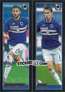 Sticker Bereszyński - Ekdal - Calciatori 2019-2020 - Panini