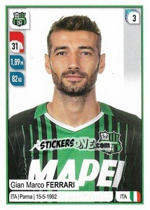 Sticker Gian Marco Ferrari - Calciatori 2019-2020 n. 470 - Panini
