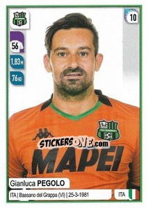 Sticker Gianluca Pegolo - Calciatori 2019-2020 n. 474 - Panini