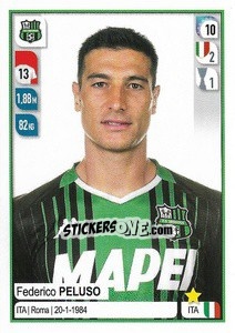 Figurina Federico Peluso - Calciatori 2019-2020 - Panini