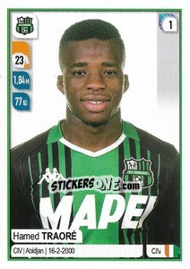 Sticker Hamed Traoré