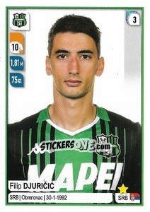 Sticker Filip Djuricic - Calciatori 2019-2020 - Panini