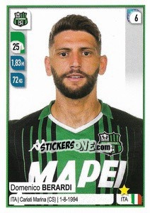 Sticker Domenico Berardi - Calciatori 2019-2020 - Panini