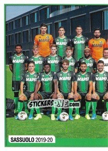 Sticker Sassuolo / Squadra-1 - Calciatori 2019-2020 n. 492 - Panini