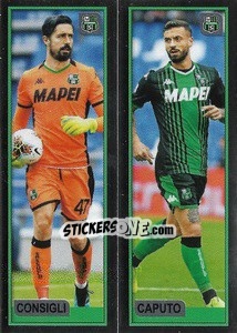 Sticker Consigli / Caputo - Calciatori 2019-2020 n. 495 - Panini
