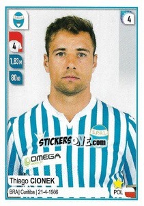 Sticker Thiago Cionek - Calciatori 2019-2020 - Panini