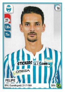 Sticker Felipe - Calciatori 2019-2020 n. 500 - Panini