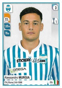 Sticker Alessandro Murgia - Calciatori 2019-2020 n. 510 - Panini