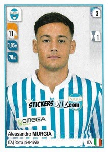 Cromo Alessandro Murgia - Calciatori 2019-2020 - Panini