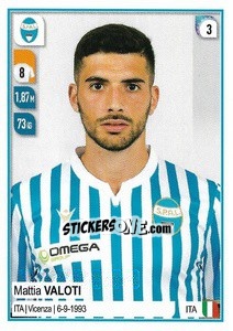 Sticker Mattia Valoti - Calciatori 2019-2020 n. 512 - Panini