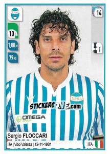 Sticker Sergio Floccari - Calciatori 2019-2020 - Panini