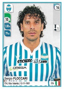 Figurina Sergio Floccari - Calciatori 2019-2020 - Panini