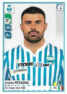 Sticker Andrea Petagna - Calciatori 2019-2020 n. 520 - Panini