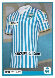 Figurina Spal / Maglia - Calciatori 2019-2020 - Panini