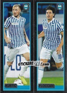 Sticker Kurtic / Floccari - Calciatori 2019-2020 n. 524 - Panini