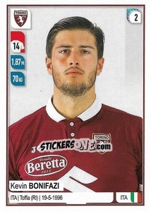 Sticker Kevin Bonifazi - Calciatori 2019-2020 n. 534 - Panini