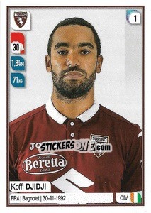Sticker Koffi Djidji - Calciatori 2019-2020 n. 538 - Panini