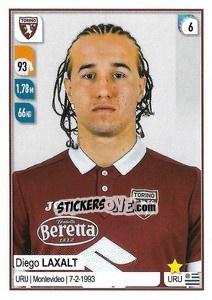 Sticker Diego Laxalt - Calciatori 2019-2020 n. 539 - Panini