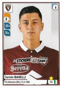 Sticker Daniele Baselli - Calciatori 2019-2020 n. 542 - Panini
