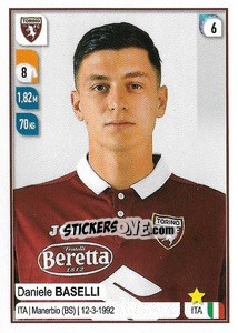 Sticker Daniele Baselli - Calciatori 2019-2020 - Panini