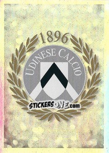 Sticker Scudetto Udinese