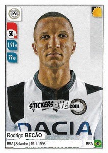 Sticker Rodrigo Becão - Calciatori 2019-2020 n. 557 - Panini
