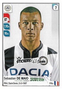 Figurina Sebastien De Maio - Calciatori 2019-2020 - Panini