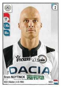 Sticker Bram Nuytinck - Calciatori 2019-2020 n. 559 - Panini