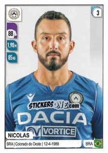Sticker Nicolas - Calciatori 2019-2020 n. 561 - Panini