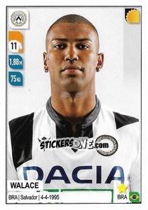 Sticker Walace - Calciatori 2019-2020 - Panini