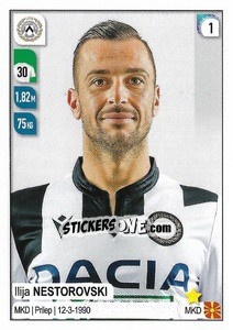 Sticker Ilija Nestorovski - Calciatori 2019-2020 n. 577 - Panini