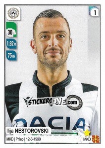 Figurina Ilija Nestorovski - Calciatori 2019-2020 - Panini