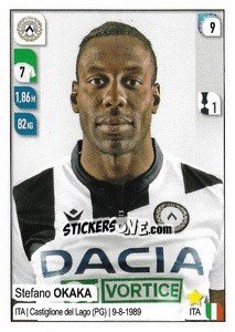 Cromo Stefano Okaka - Calciatori 2019-2020 - Panini