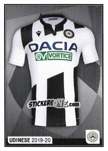 Sticker Udinese / Maglia - Calciatori 2019-2020 - Panini