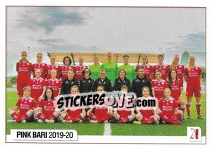Sticker Squadra Pink Bari - Calciatori 2019-2020 n. 592 - Panini