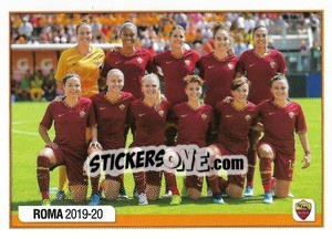 Figurina Squadra Roma