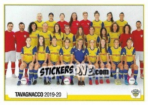 Cromo Squadra Tavagnacco - Calciatori 2019-2020 - Panini