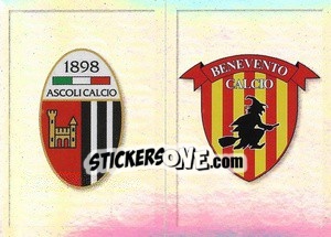 Sticker Scudetto Ascoli - Benevento - Calciatori 2019-2020 n. 597 - Panini