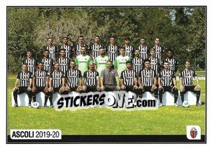 Figurina Squadra Ascoli - Calciatori 2019-2020 - Panini