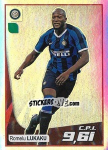 Sticker Romelu Lukaku (Inter) - Calciatori 2019-2020 n. 789 - Panini