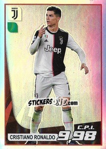 Sticker Cristiano Ronaldo (Juventus) - Calciatori 2019-2020 n. 790 - Panini
