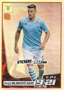 Sticker Sergej Milinkovic-Savic (Lazio) - Calciatori 2019-2020 n. 791 - Panini